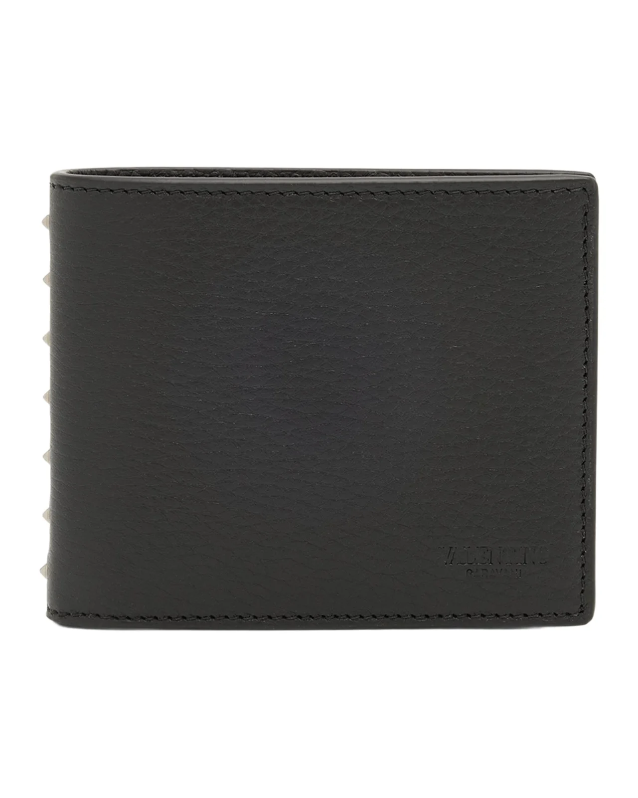 Men's Grained Leather Bifold Wallet Men's Grained Leather Bifold Wallet