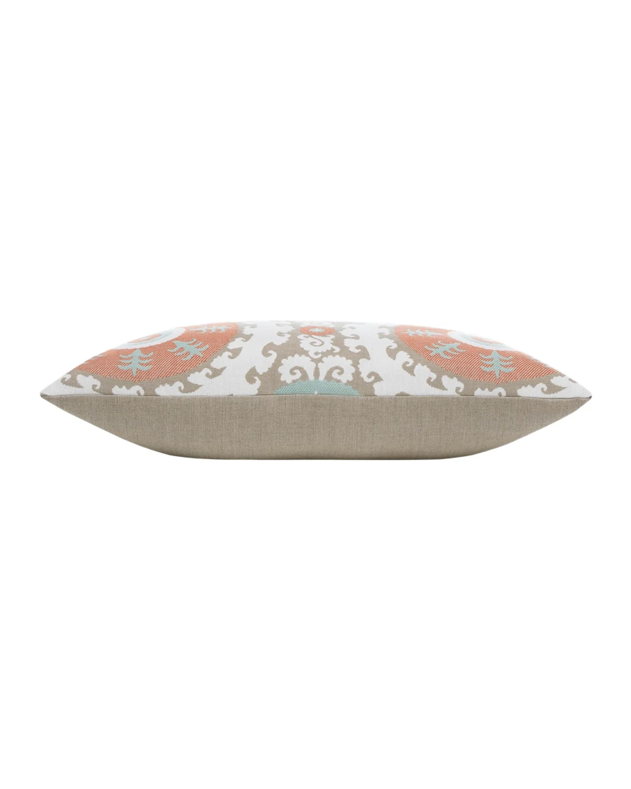 Elaine Smith Suzani Oasis Indoor/Outdoor Pillow, 22" Square