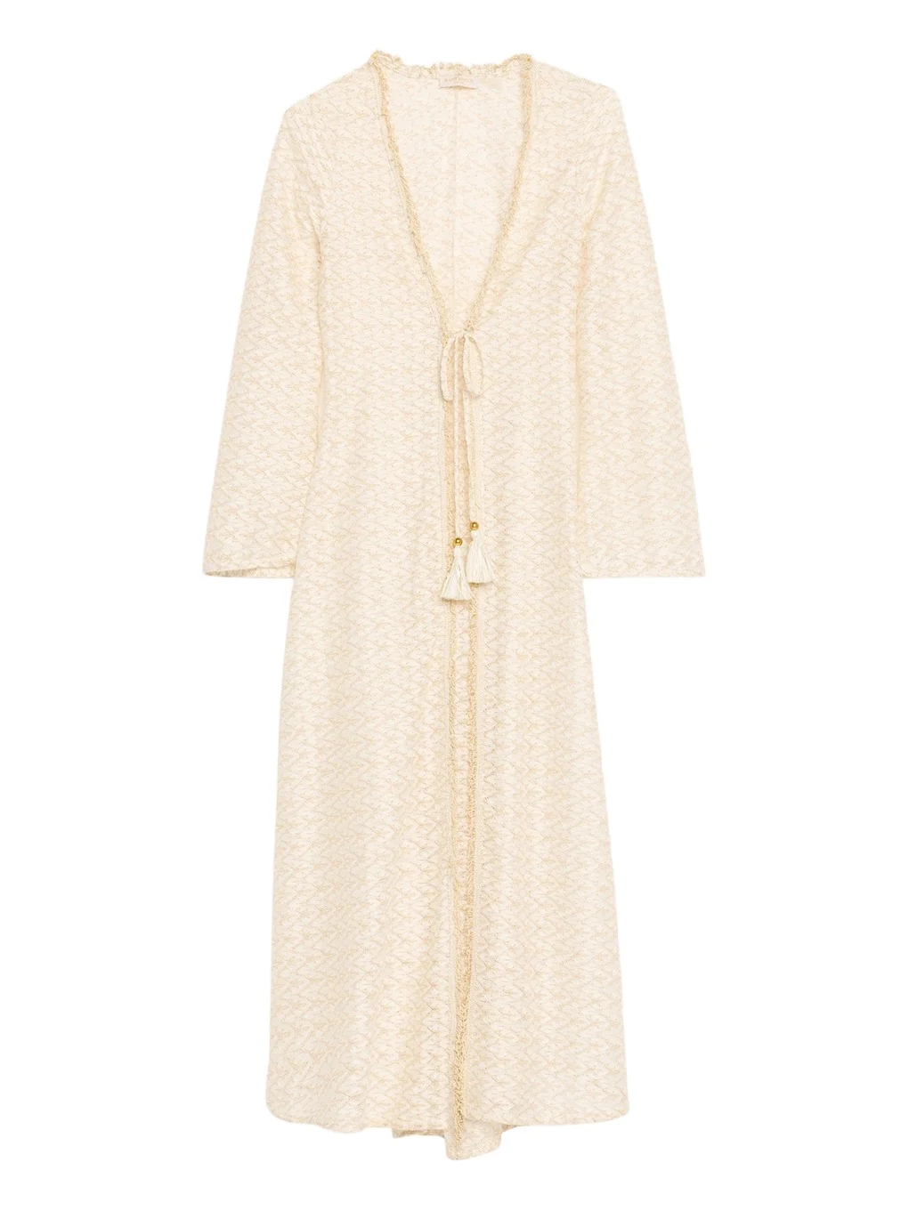Ramy Brook Fatima Metallic Knit Coverup