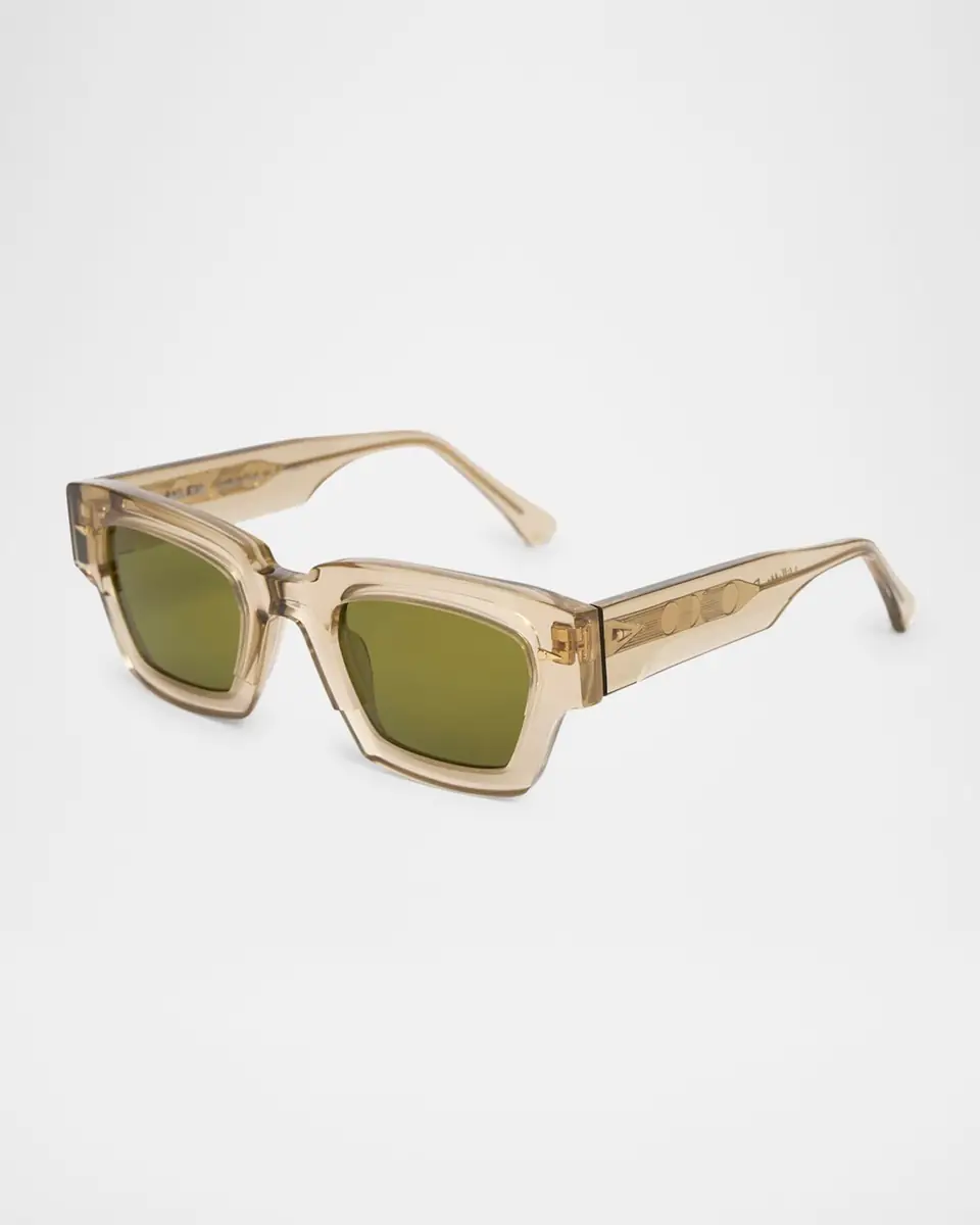 AHLEM Villette Acetate & Nylon Rectangle Sunglasses | Thumbnail 2 AHLEM Villette Acetate & Nylon Rectangle Sunglasses | Thumbnail 2