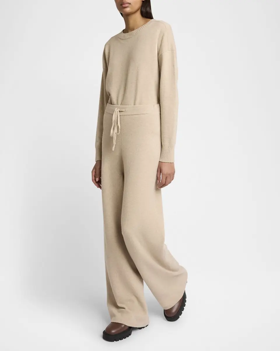 Yves Salomon Wool Drawstring Pants | Thumbnail 3 Yves Salomon Wool Drawstring Pants | Thumbnail 3