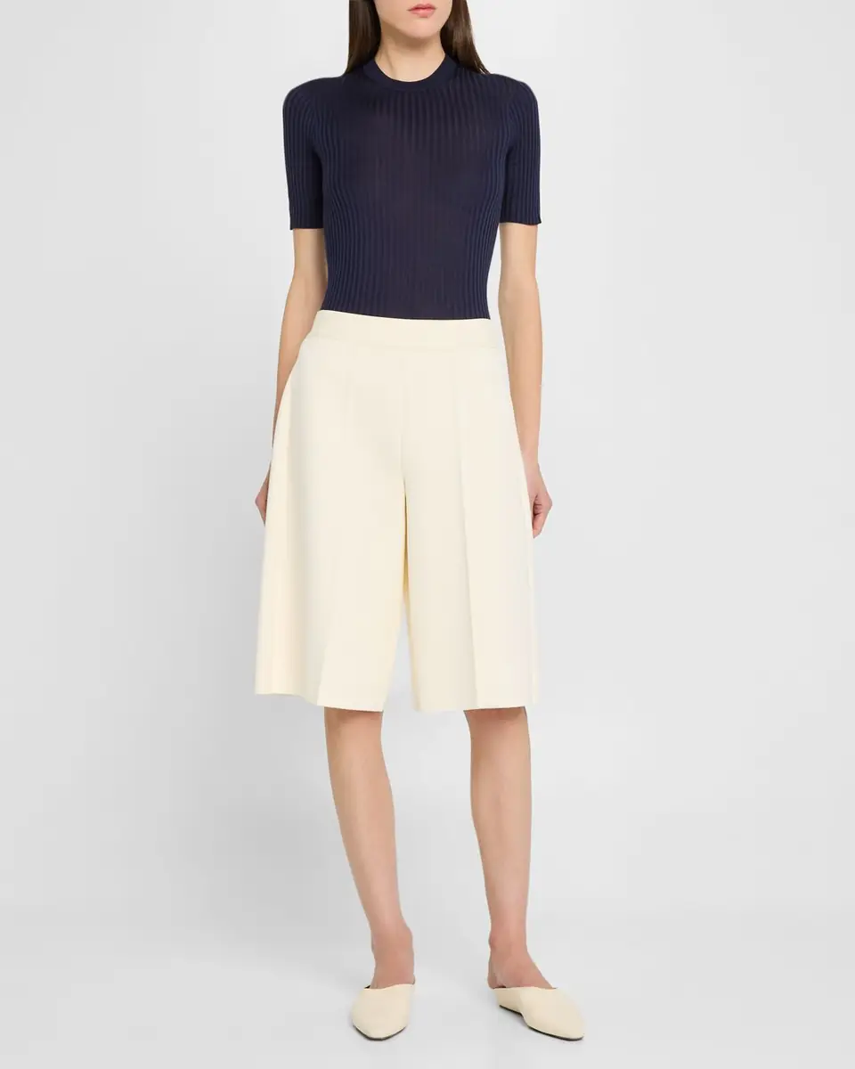 Jil Sander Short-Sleeve Rib T-Shirt | Thumbnail 2