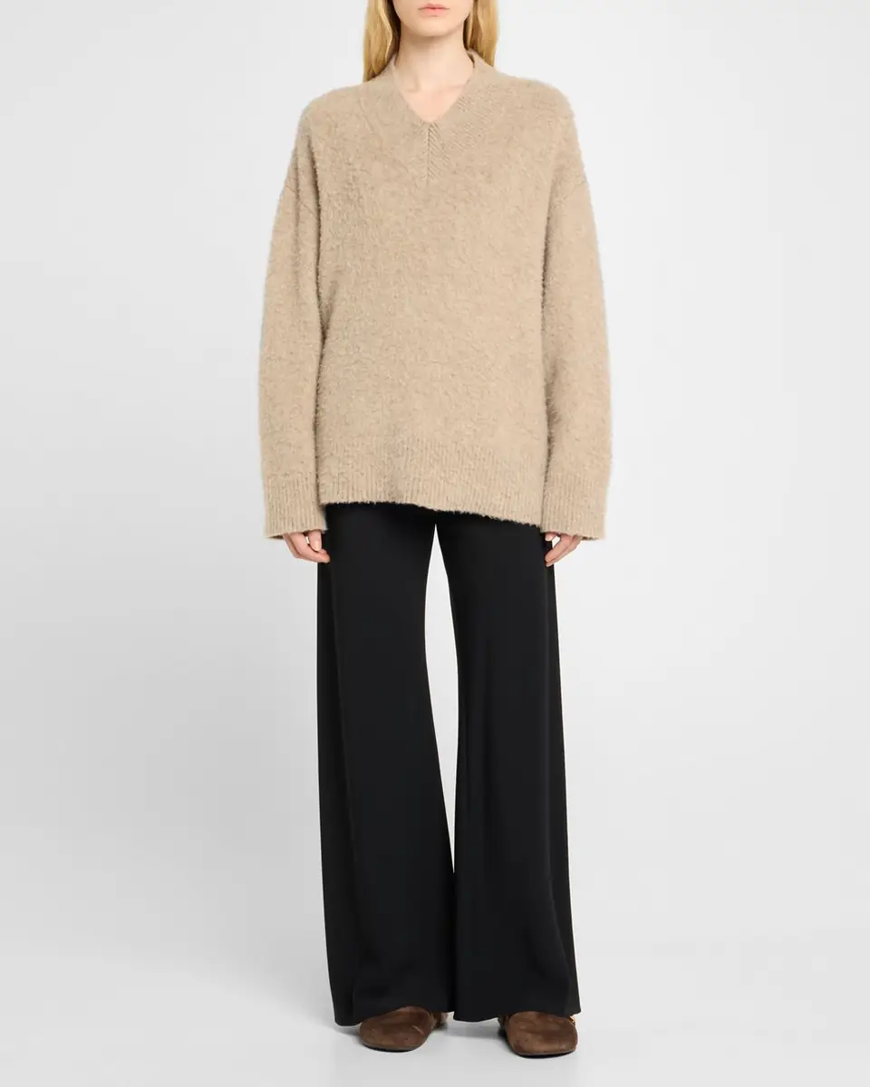 Tory Burch Mellow Suede Shearling Mules | Thumbnail 2 Tory Burch Mellow Suede Shearling Mules | Thumbnail 2