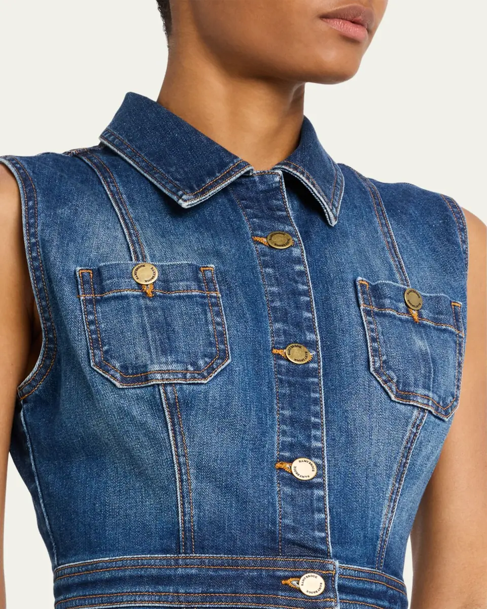 Ramy Brook Katalina Sleeveless Denim Mini Dress | Thumbnail 5 Ramy Brook Katalina Sleeveless Denim Mini Dress | Thumbnail 5
