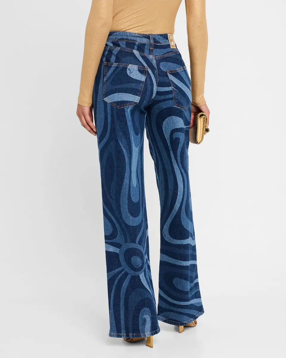 Pucci Marmo Straight-Leg Jeans | Thumbnail 2 Pucci Marmo Straight-Leg Jeans | Thumbnail 2