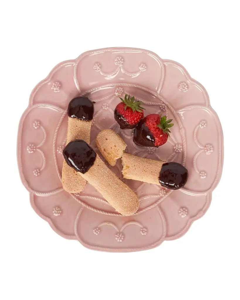 Juliska Jardins Du Monde Assorted Dessert/Salad Plates, Set of 4 | Image 1 Juliska Jardins Du Monde Assorted Dessert/Salad Plates, Set of 4 | Image 1
