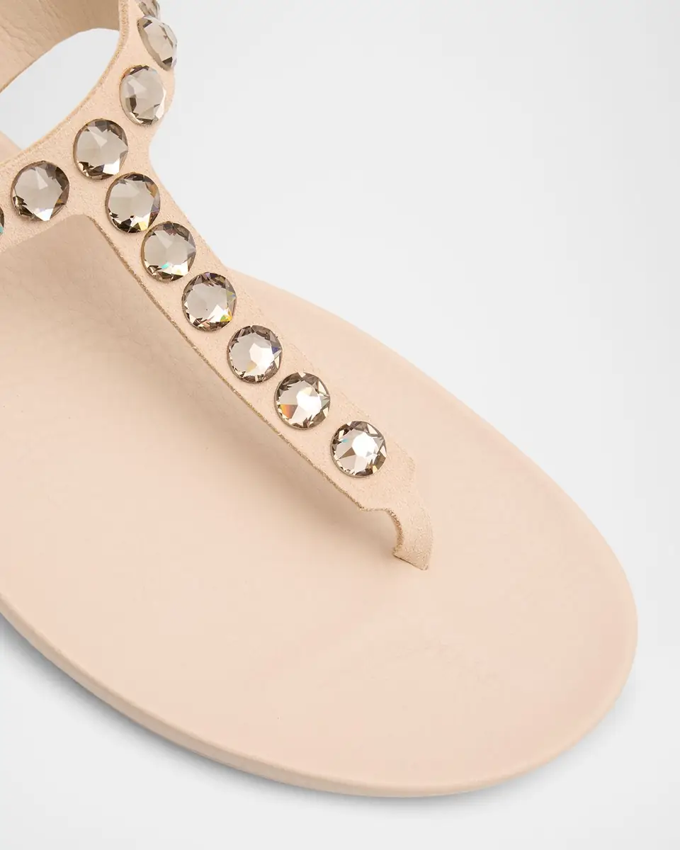 PEDRO GARCIA Crystal Embellished T-Strap Thong Sandals | Thumbnail 5 PEDRO GARCIA Crystal Embellished T-Strap Thong Sandals | Thumbnail 5