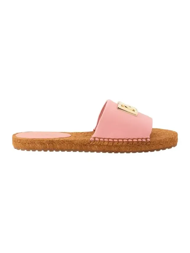 DG Medallion Napa Espadrille Sandals DG Medallion Napa Espadrille Sandals