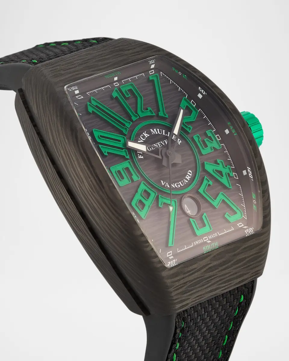 Franck Muller 44mm Carbon Green Watch | Thumbnail 3 Franck Muller 44mm Carbon Green Watch | Thumbnail 3