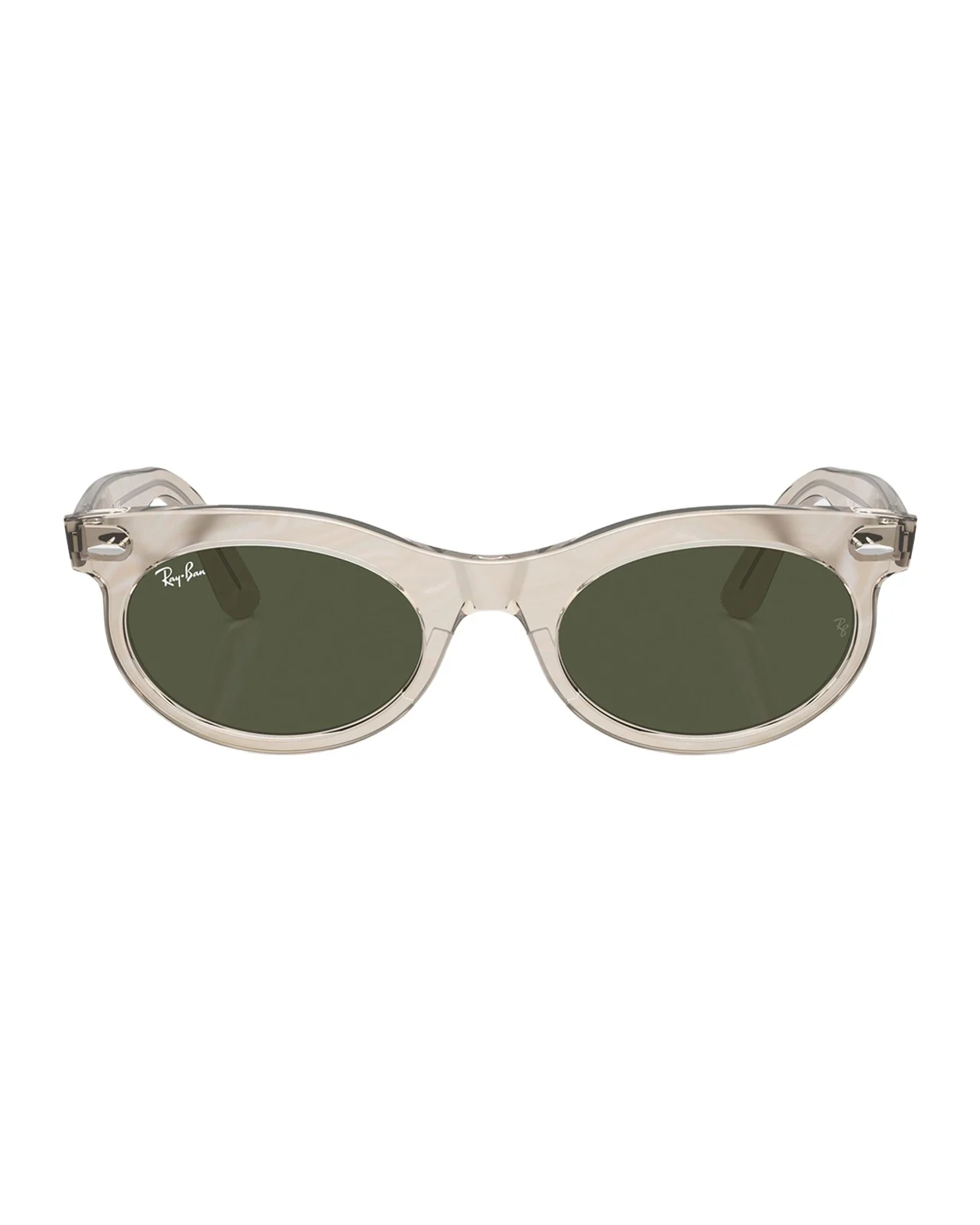 Wayfarer Oval Propionate Sunglasses, 53mm