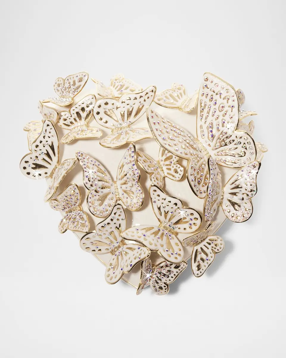Jay Strongwater Amelia Opal Heart Box | Thumbnail 5 Jay Strongwater Amelia Opal Heart Box | Thumbnail 5