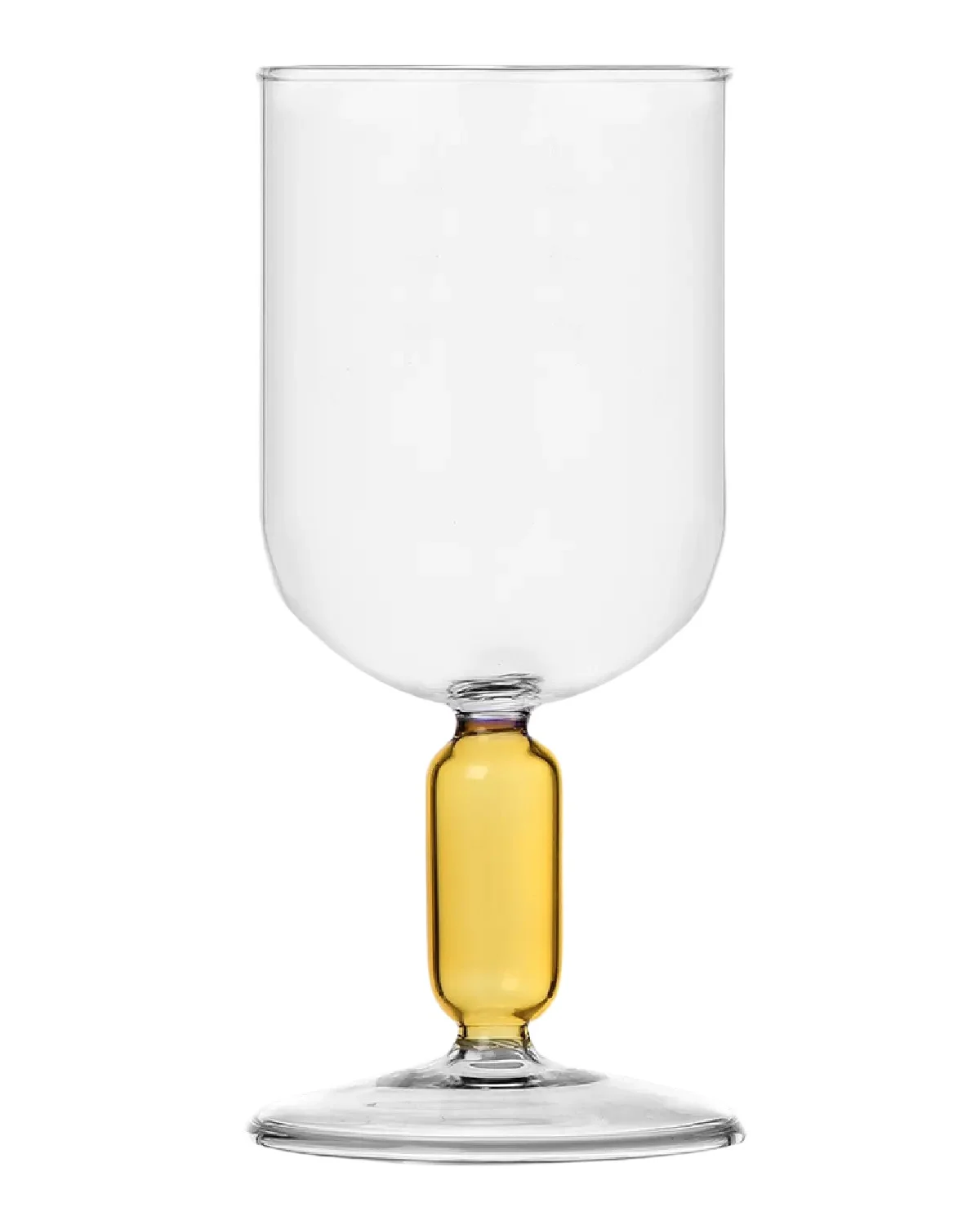 ICHENDORF Bloom Stemmed Amber Glass, 12 oz.
