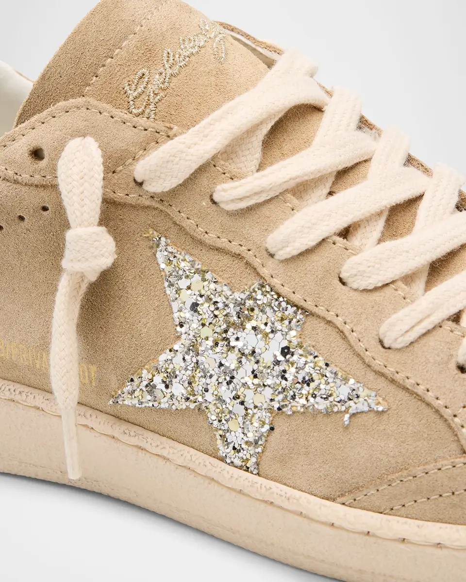 Golden Goose Ball Star Low-Top Suede Sneakers | Thumbnail 5 Golden Goose Ball Star Low-Top Suede Sneakers | Thumbnail 5