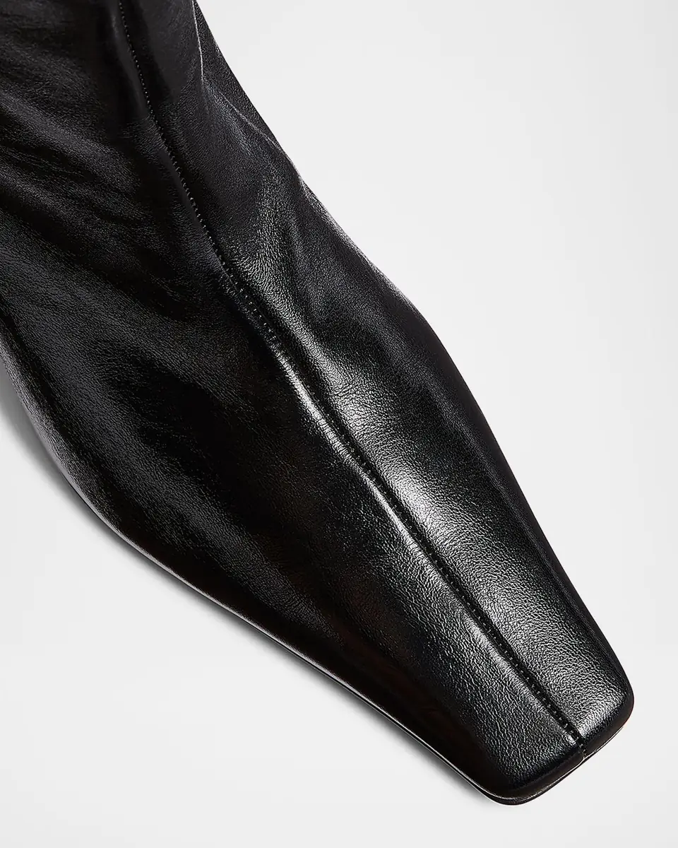 Khaite Ona Knee-High Leather boots | Thumbnail 6