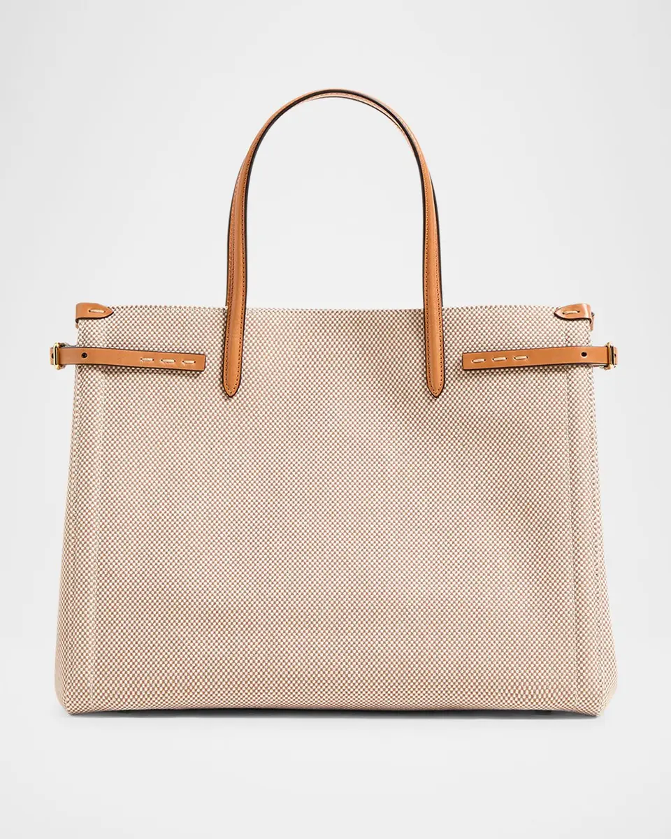 Valentino Garavani Antibes Medium Canvas Shopping Tote Bag | Thumbnail 2 Valentino Garavani Antibes Medium Canvas Shopping Tote Bag | Thumbnail 2
