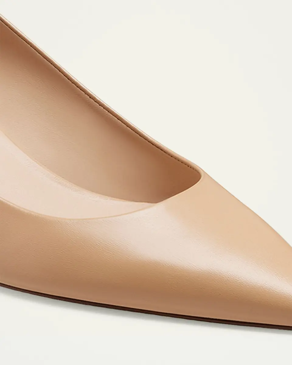 Stuart Weitzman 50mm Stuart Power Leather Pumps | Thumbnail 4