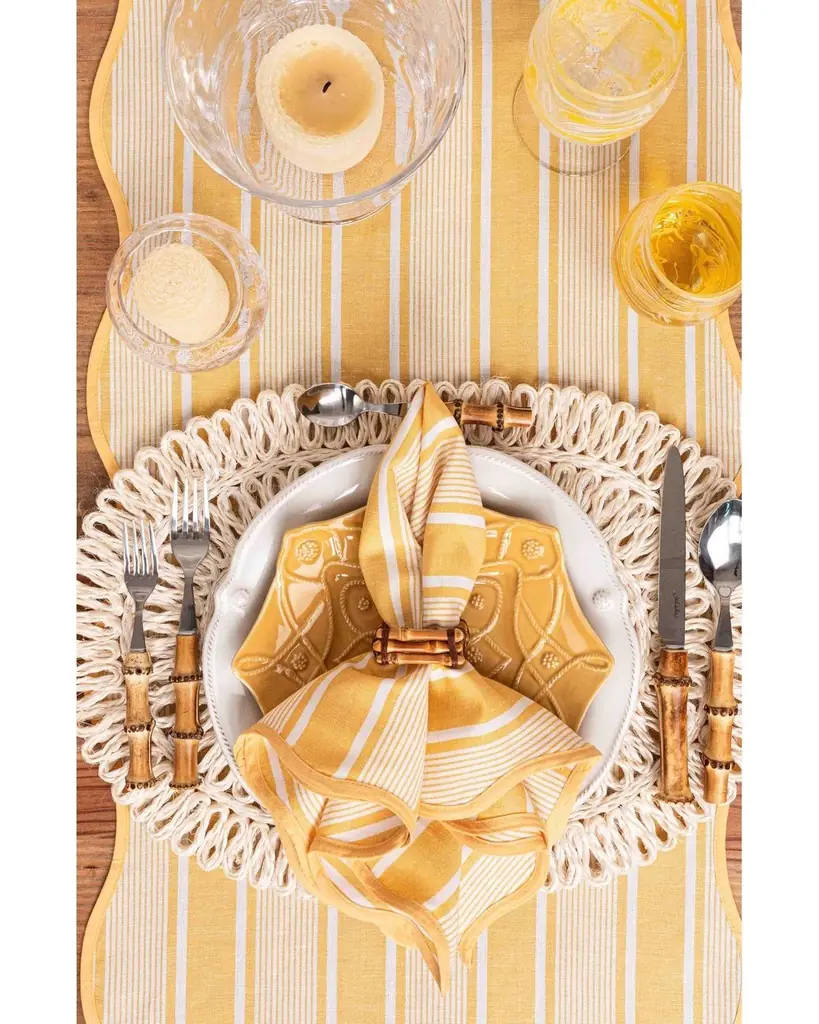 Juliska Straw Loop Oval Placemat | Image 1 Juliska Straw Loop Oval Placemat | Image 1