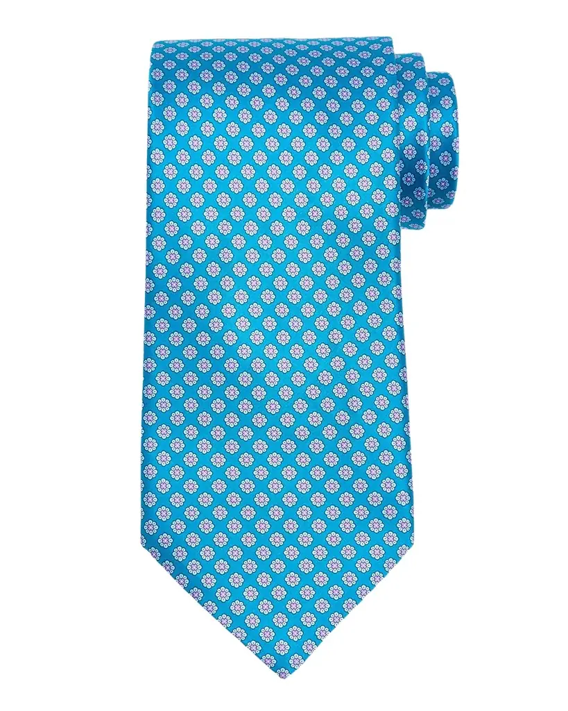 Stefano Ricci Men's Micro-Floral Silk Tie | Image 1 Stefano Ricci Men's Micro-Floral Silk Tie | Image 1