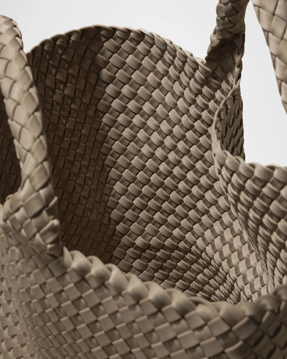 Naghedi St. Barths Medium Woven Tote Bag | Thumbnail 2