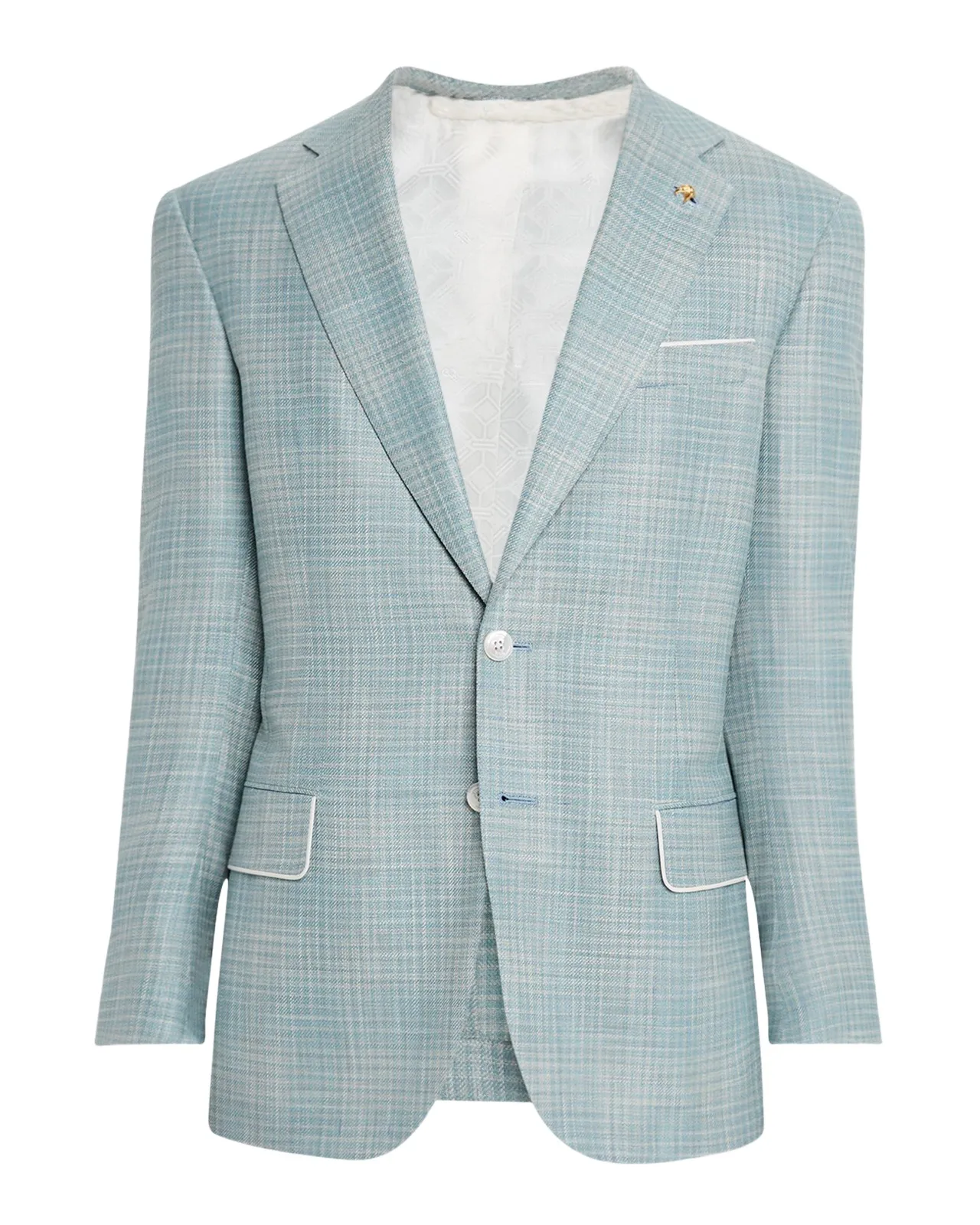 Men's Check Single-Breasted Sport Coat Men's Check Single-Breasted Sport Coat