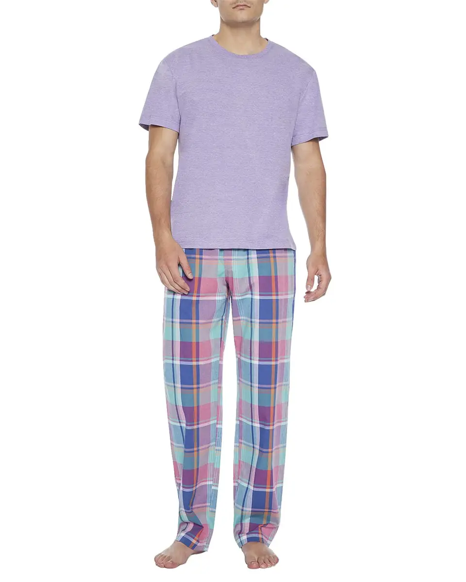 Majestic International Men's Lessons In Color Crew and Pant Pajama Set | Thumbnail 3