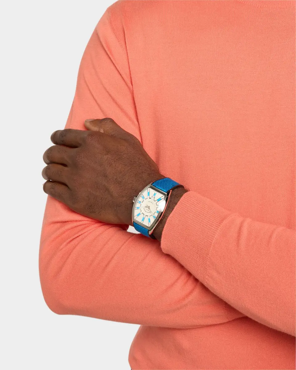 Franck Muller CX36 Flash Neon Blue 36mm Watch | Image 1 Franck Muller CX36 Flash Neon Blue 36mm Watch | Image 1