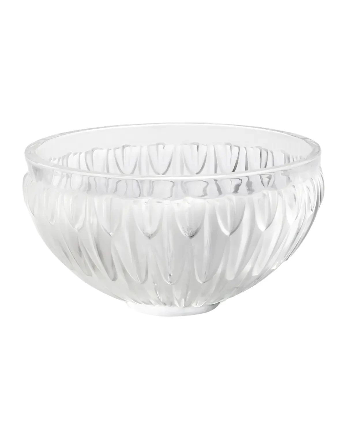 Lalique Plumes Clear Decor Bowl