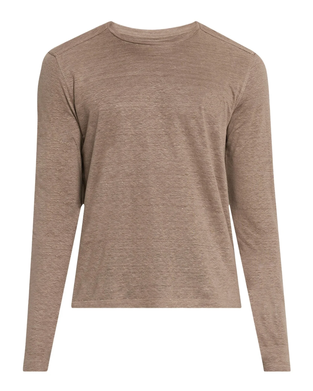 Men's Linen Long-Sleeve T-Shirt Men's Linen Long-Sleeve T-Shirt