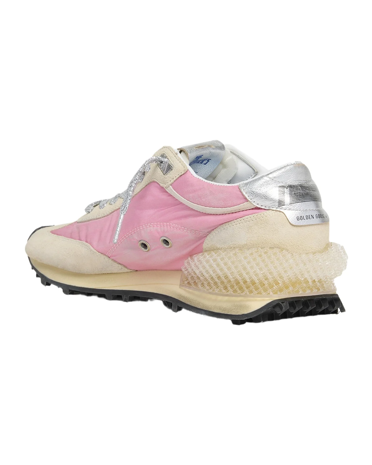 Running Marathon Suede Nylon Sneakers