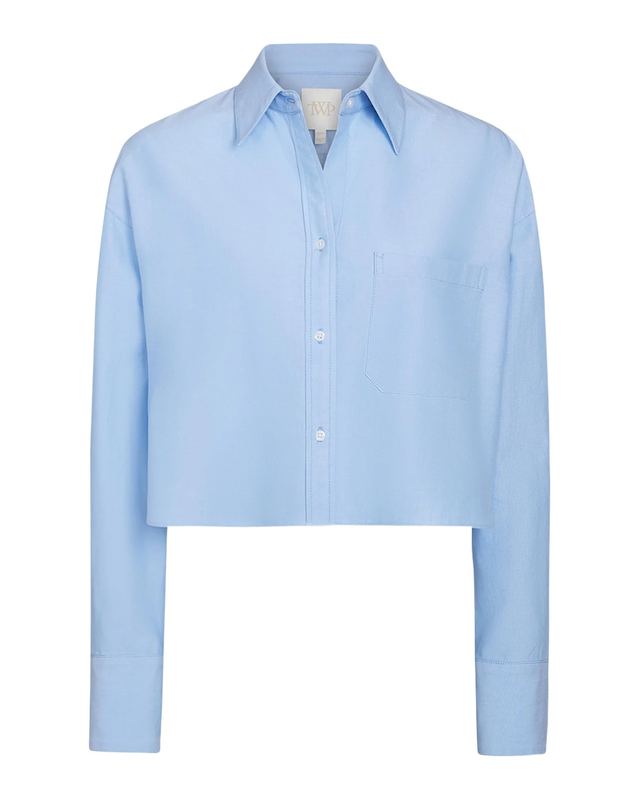 Little Big Joe Cropped Button-Front Shirt
