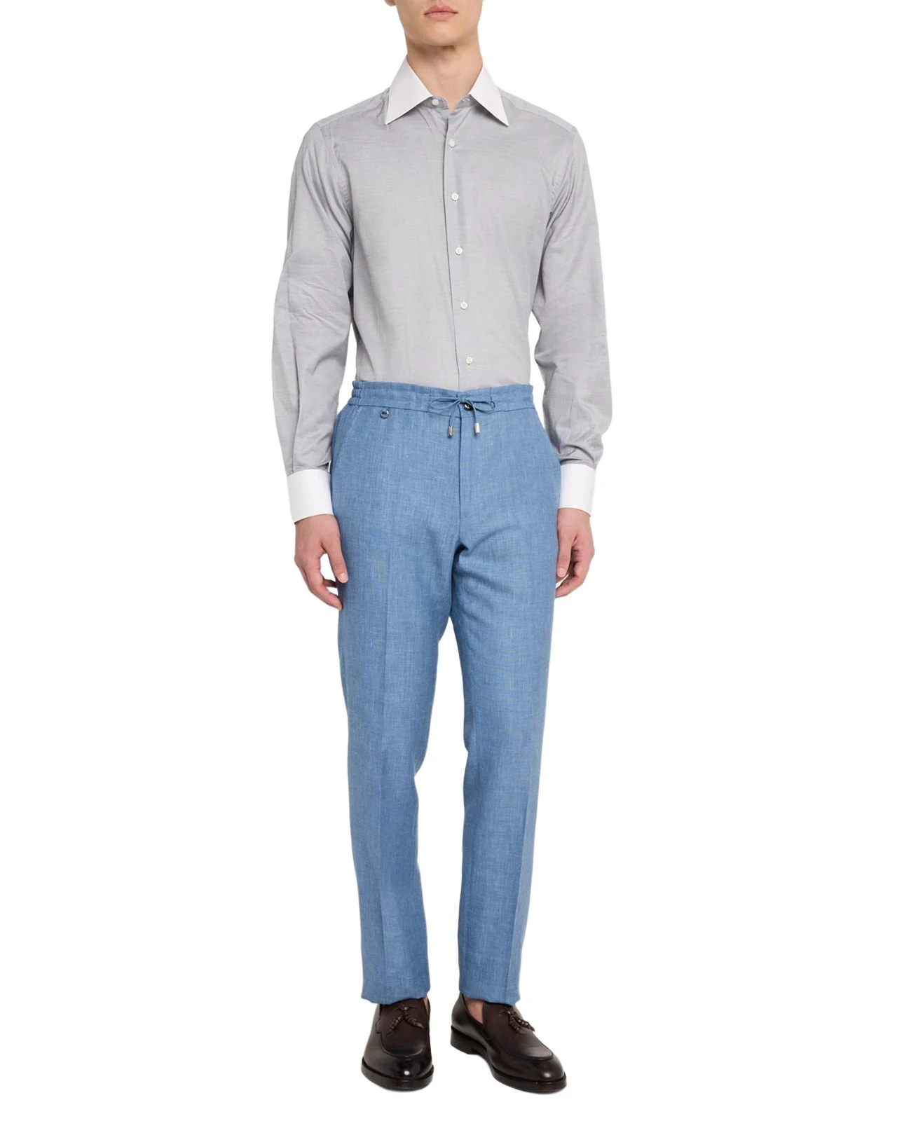 Men's Drawstring Pull-On Pants