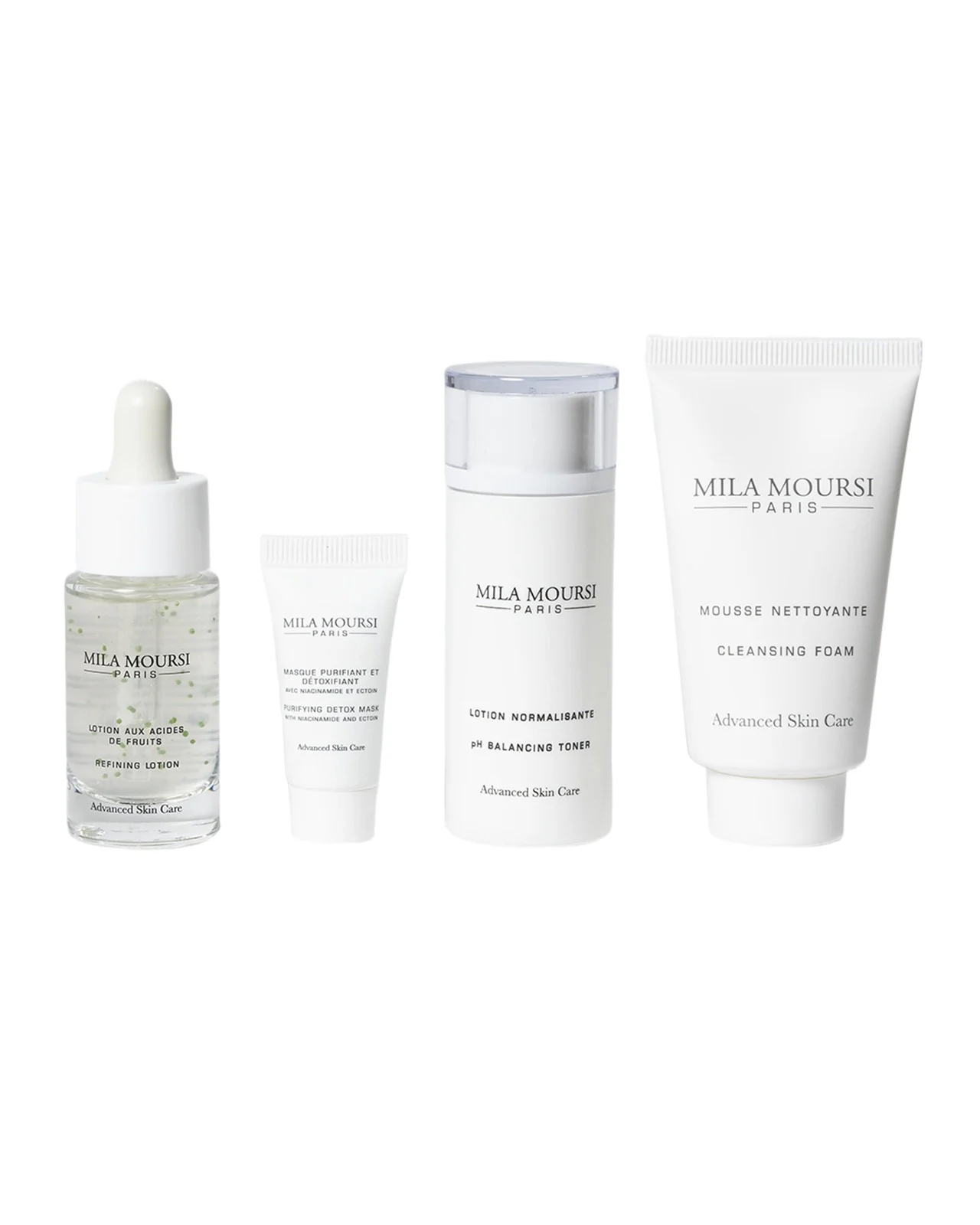 Mila Moursi Limited Edition Clarifying & Purifying Travel Kit Essentials Oily Skin