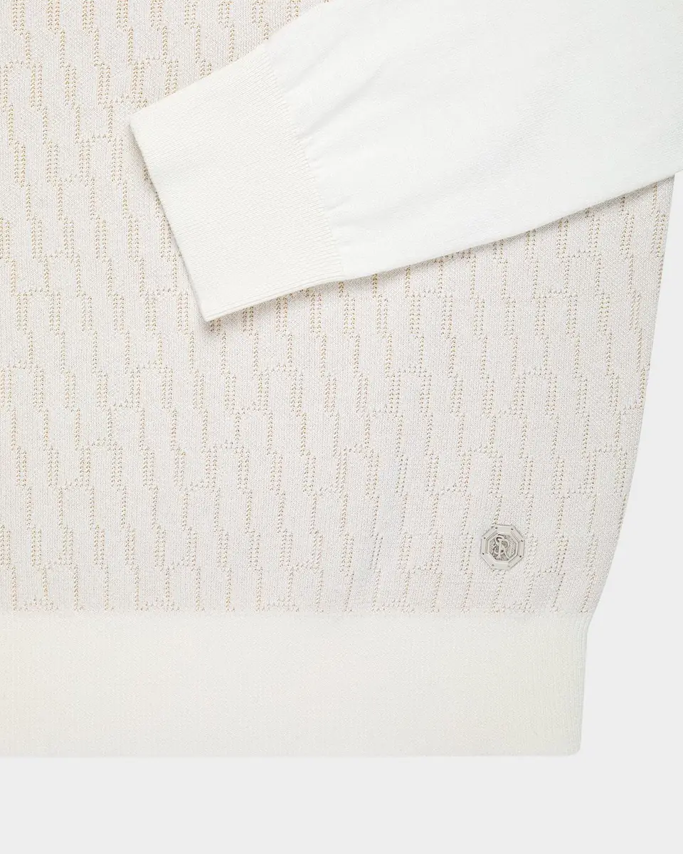 Stefano Ricci Men's Silk and Cotton Crewneck Sweater | Thumbnail 7