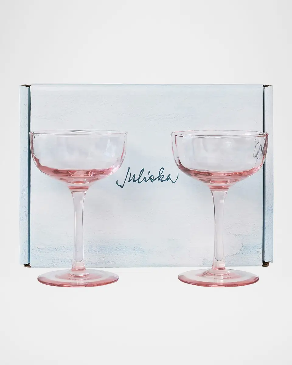 Juliska Puro Cocktail Coupe Glasses, Set of 2 | Thumbnail 5