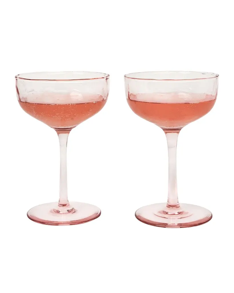 Juliska Puro Cocktail Coupe Glasses, Set of 2 | Image 1 Juliska Puro Cocktail Coupe Glasses, Set of 2 | Image 1