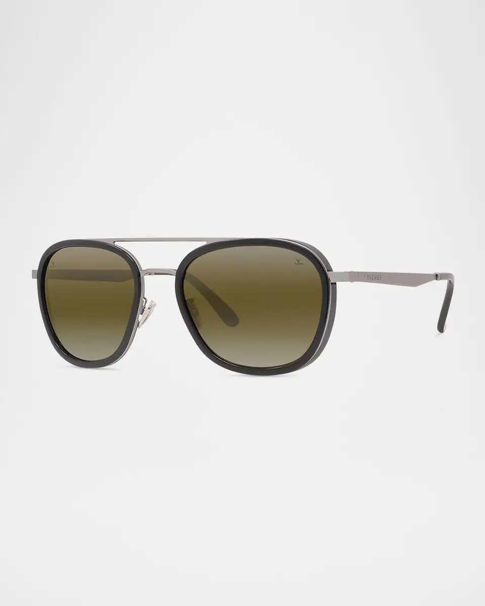 Vuarnet Men's Edge 04 Stainless Steel Rectangle Sunglasses | Thumbnail 2 Vuarnet Men's Edge 04 Stainless Steel Rectangle Sunglasses | Thumbnail 2