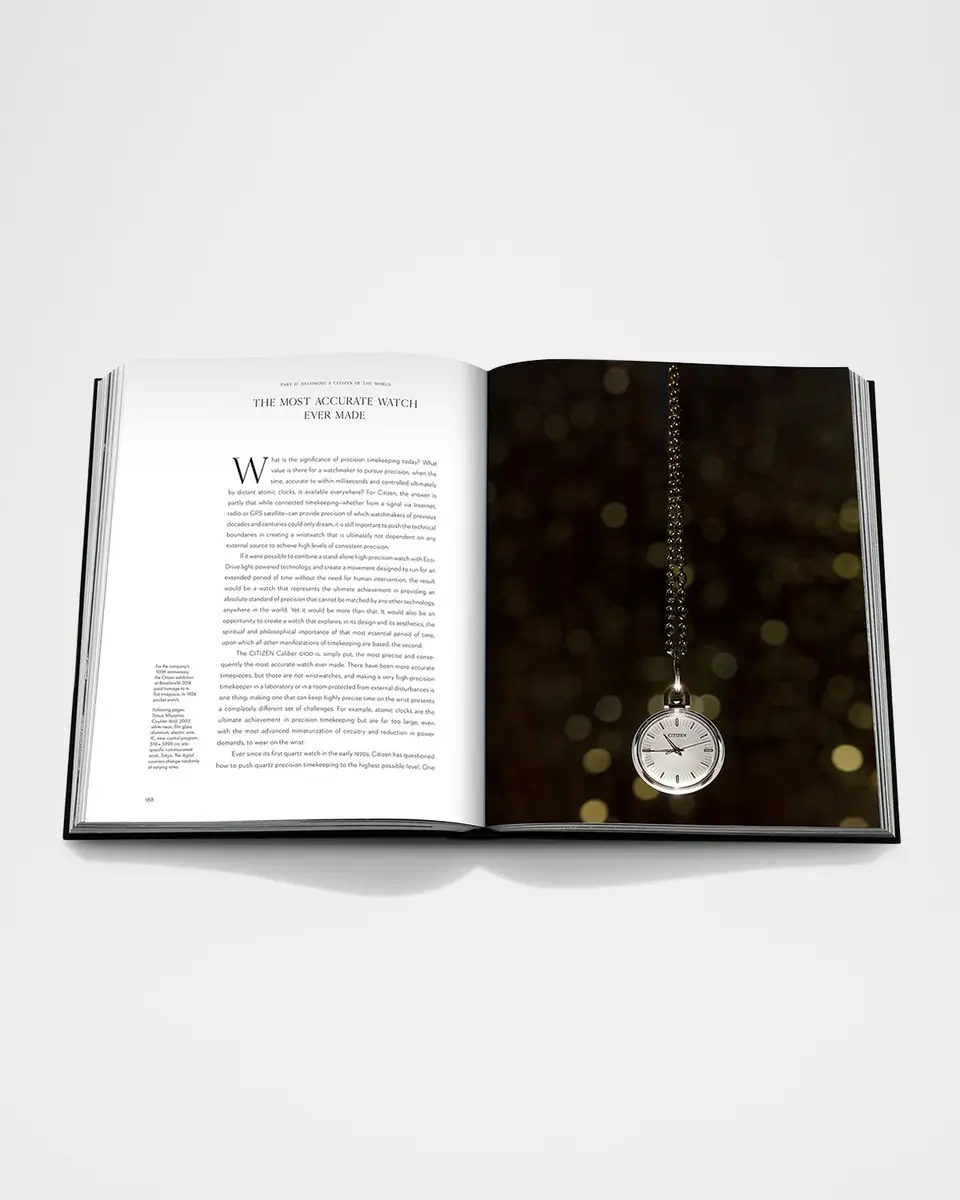 ASSOULINE "Citizen: The Essence of Time" Book by Jack Forster | Thumbnail 2 ASSOULINE "Citizen: The Essence of Time" Book by Jack Forster | Thumbnail 2