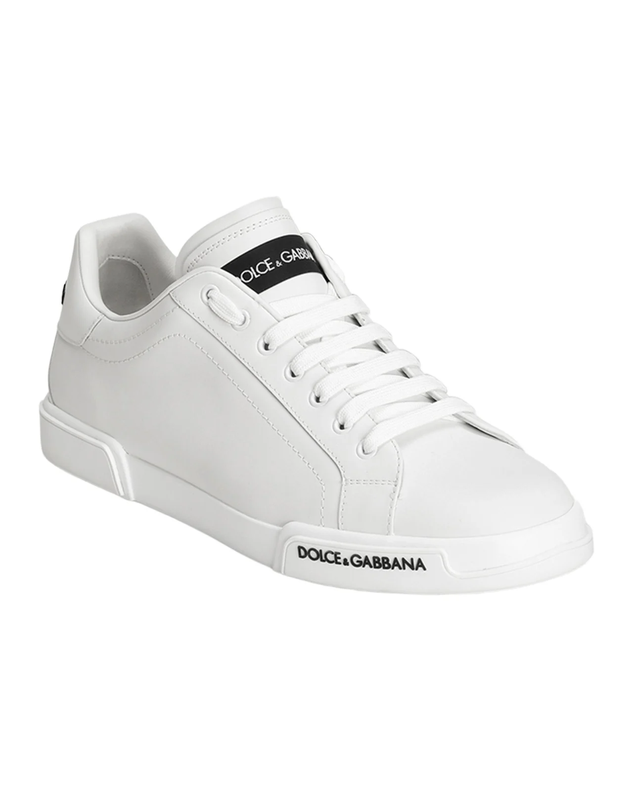 Men's Leather Low-Top Sneakers