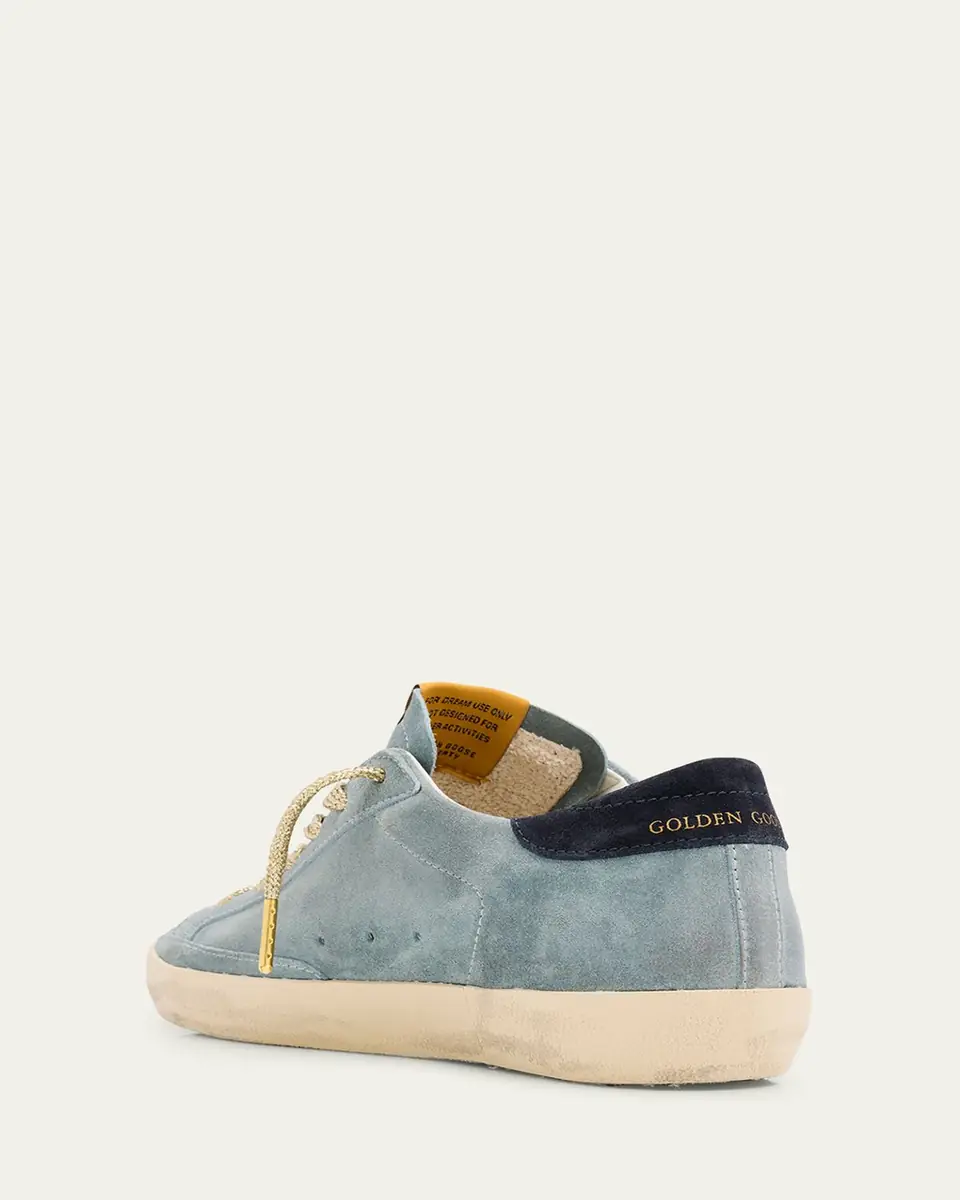 Golden Goose Super-Star Low-Top Suede Sneakers | Thumbnail 3 Golden Goose Super-Star Low-Top Suede Sneakers | Thumbnail 3