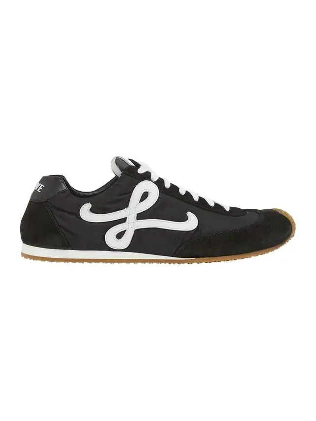 Flow Runner Suede and Leather Sneakers Flow Runner Suede and Leather Sneakers