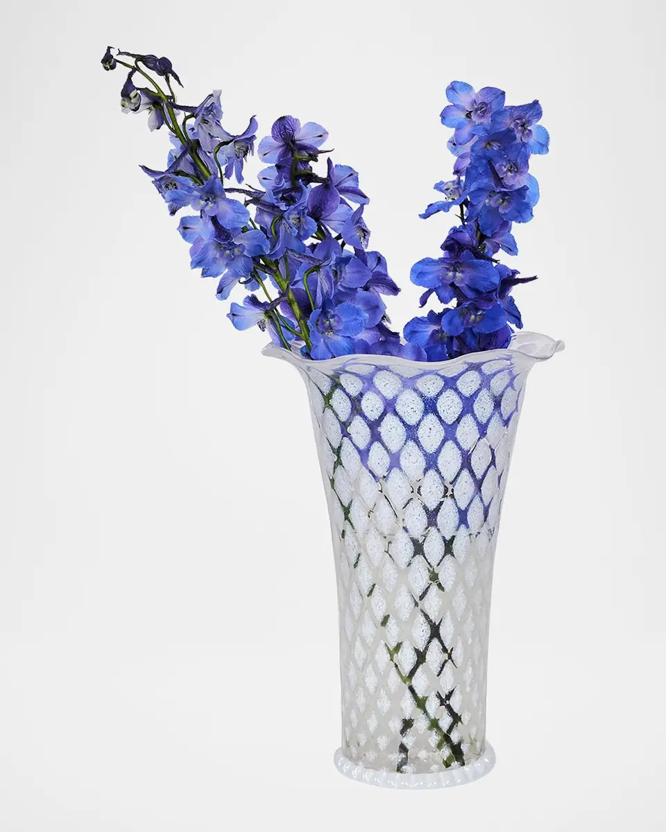 Juliska Trellis 9" Flared Vase | Thumbnail 3 Juliska Trellis 9" Flared Vase | Thumbnail 3