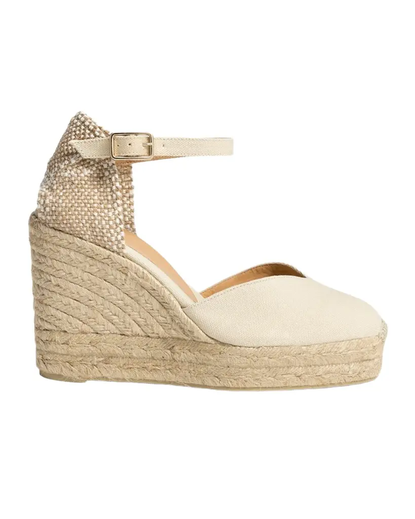 Castañer Chiarita Canvas Wedge Espadrilles | Image 1 Castañer Chiarita Canvas Wedge Espadrilles | Image 1