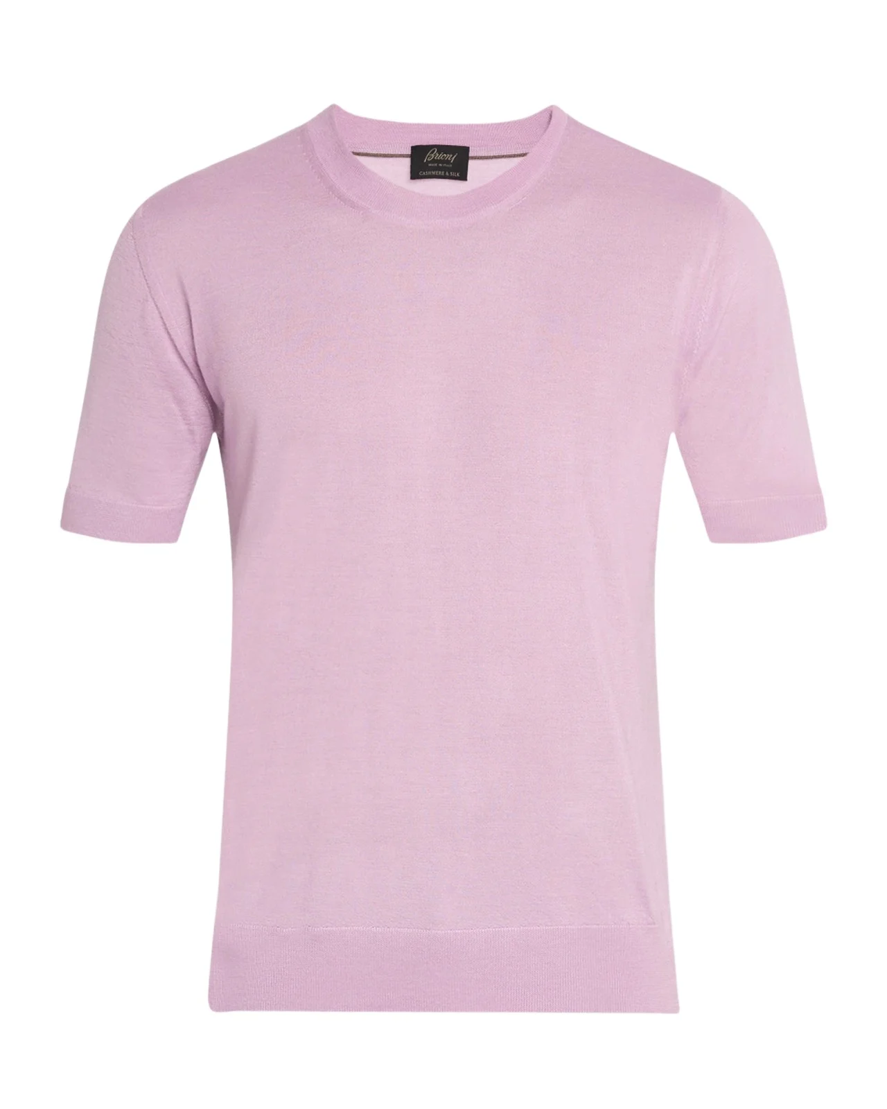 Brioni Men's Short-Sleeve Knit Sweater