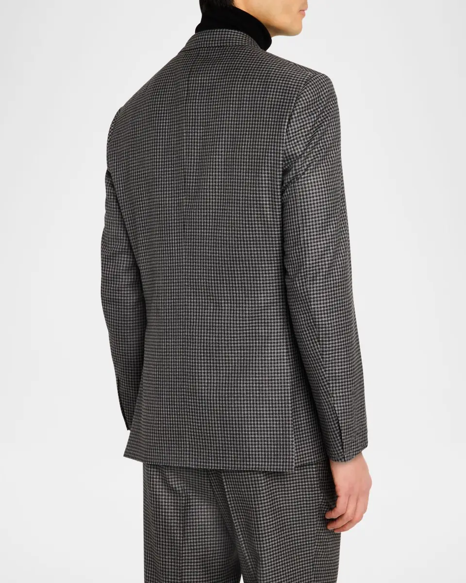 Brioni Men's Wool Check Suit | Thumbnail 5 Brioni Men's Wool Check Suit | Thumbnail 5