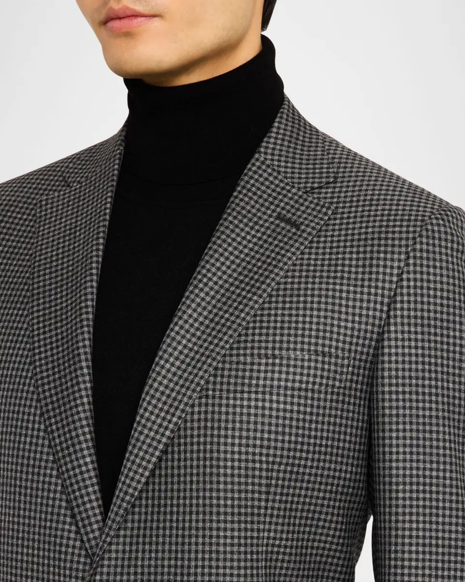 Brioni Men's Wool Check Suit | Thumbnail 6 Brioni Men's Wool Check Suit | Thumbnail 6