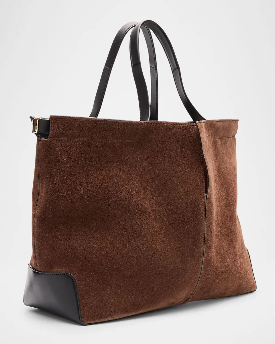 Tod's Shopping Suede Tote Bag | Thumbnail 3