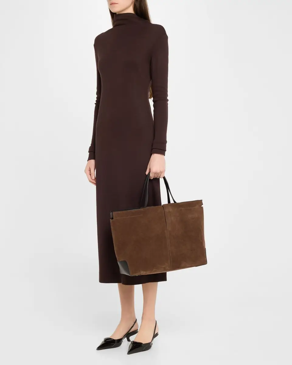 Tod's Shopping Suede Tote Bag | Thumbnail 5