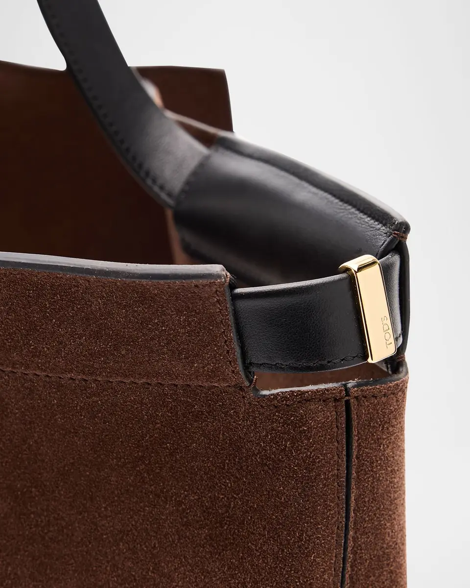 Tod's Shopping Suede Tote Bag | Thumbnail 6