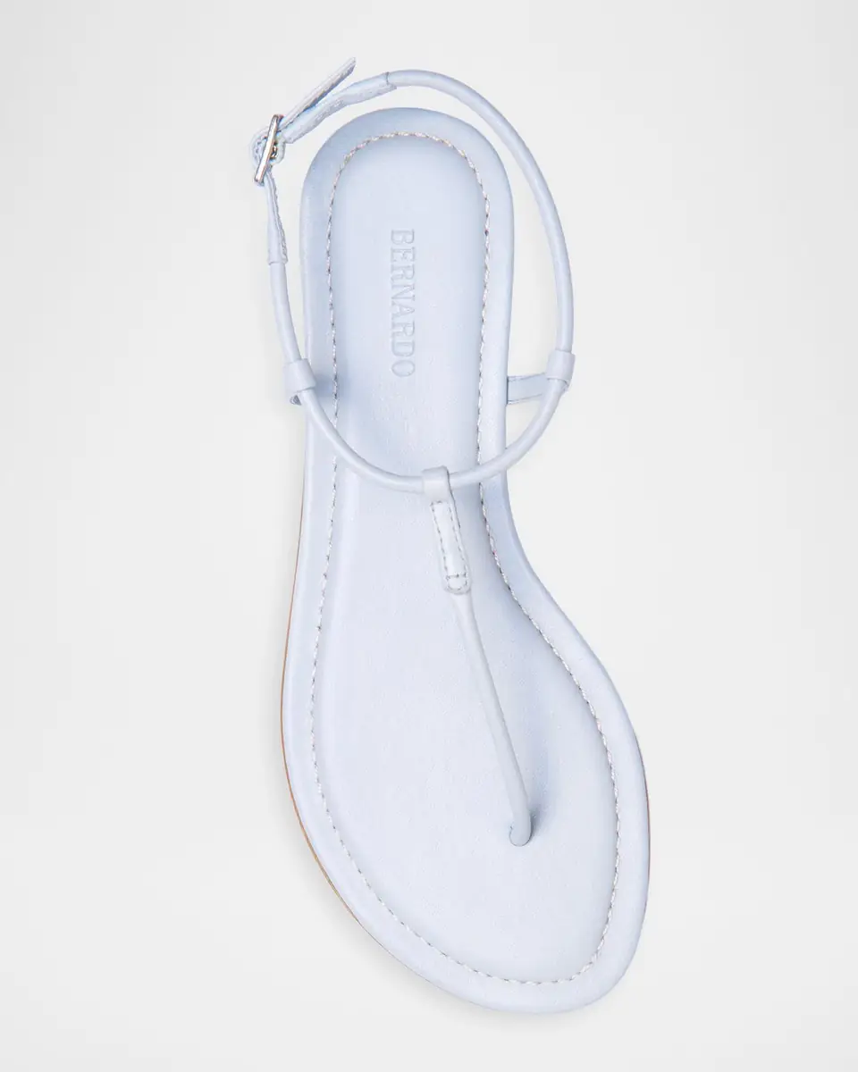 Bernardo Hercu Leather Ankle-Strap Flat Sandals | Thumbnail 12 Bernardo Hercu Leather Ankle-Strap Flat Sandals | Thumbnail 12