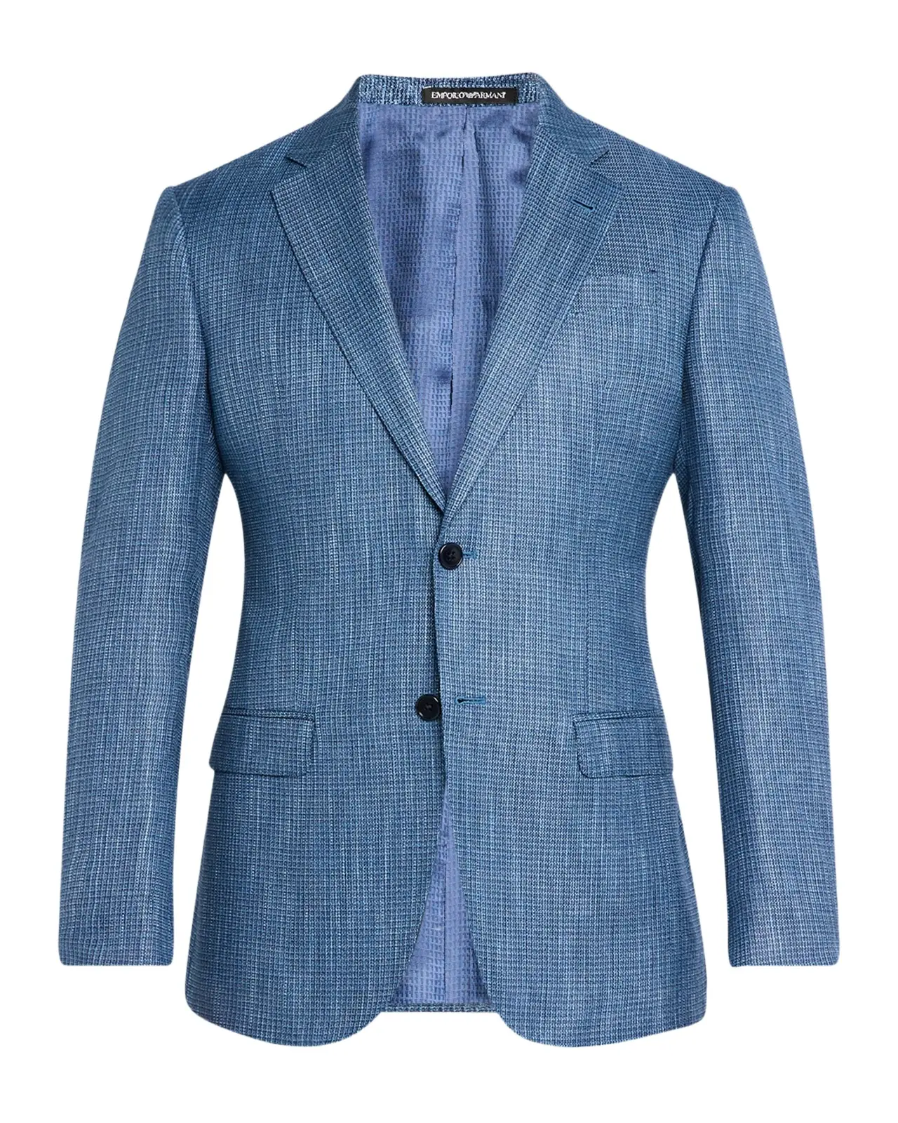 Men's Bamboo Textured Grid Sport Coat